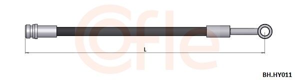 92.BH.HY011 COFLE fékcső
