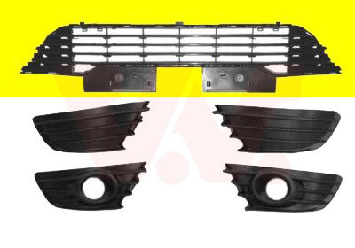 VAN WEZEL 0970590 Ventilation Grilles, bumper
