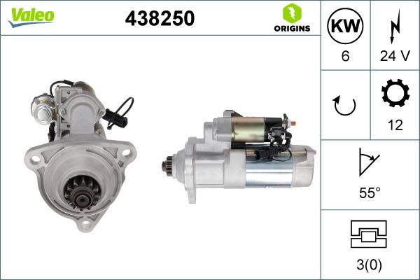 DEMARREUR NEUF DAF 105XF- FS60  NET