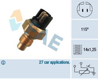 FAE 34010 - Sensor, K&uuml;hlmitteltemperatur