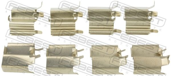 Accessory Kit, disc brake pad 0703-JB416F-KIT