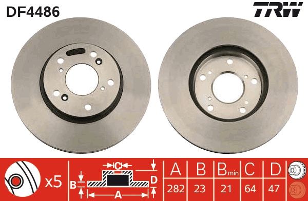 Brake Disc DF4486