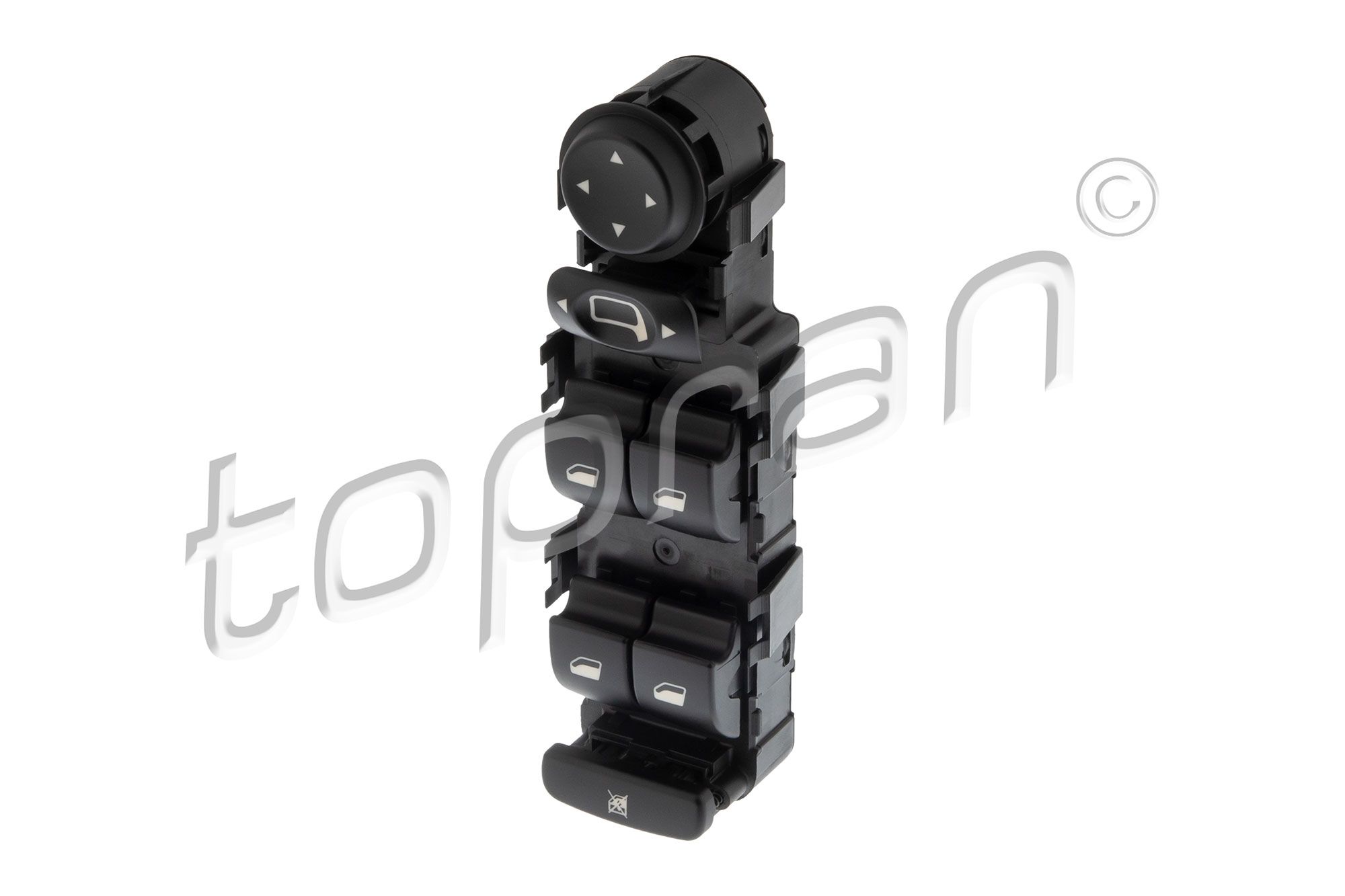 TOPRAN 724 477 - Schalter, Fensterheber