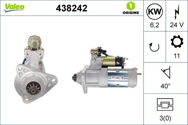 DEMARREUR NEUF MERCEDES ACTROS  NET