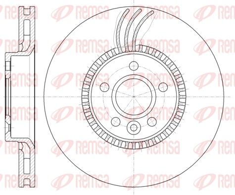 Brake Disc 61280.10