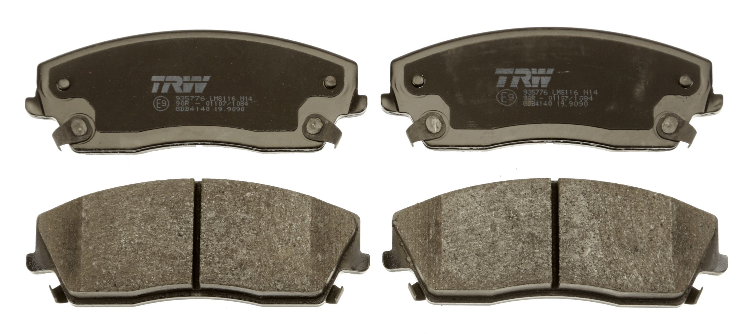 TRW DISC BRAKE PADS - TecDoc 2