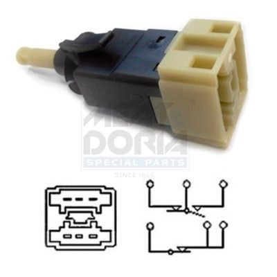 MEAT & DORIA 35065 - Bremslichtschalter