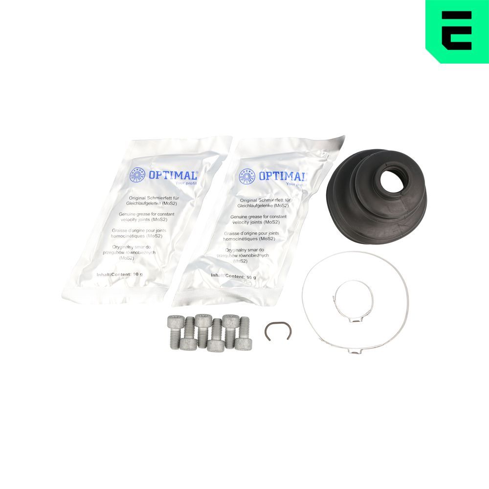 Faltenbalgsatz, Antriebswelle