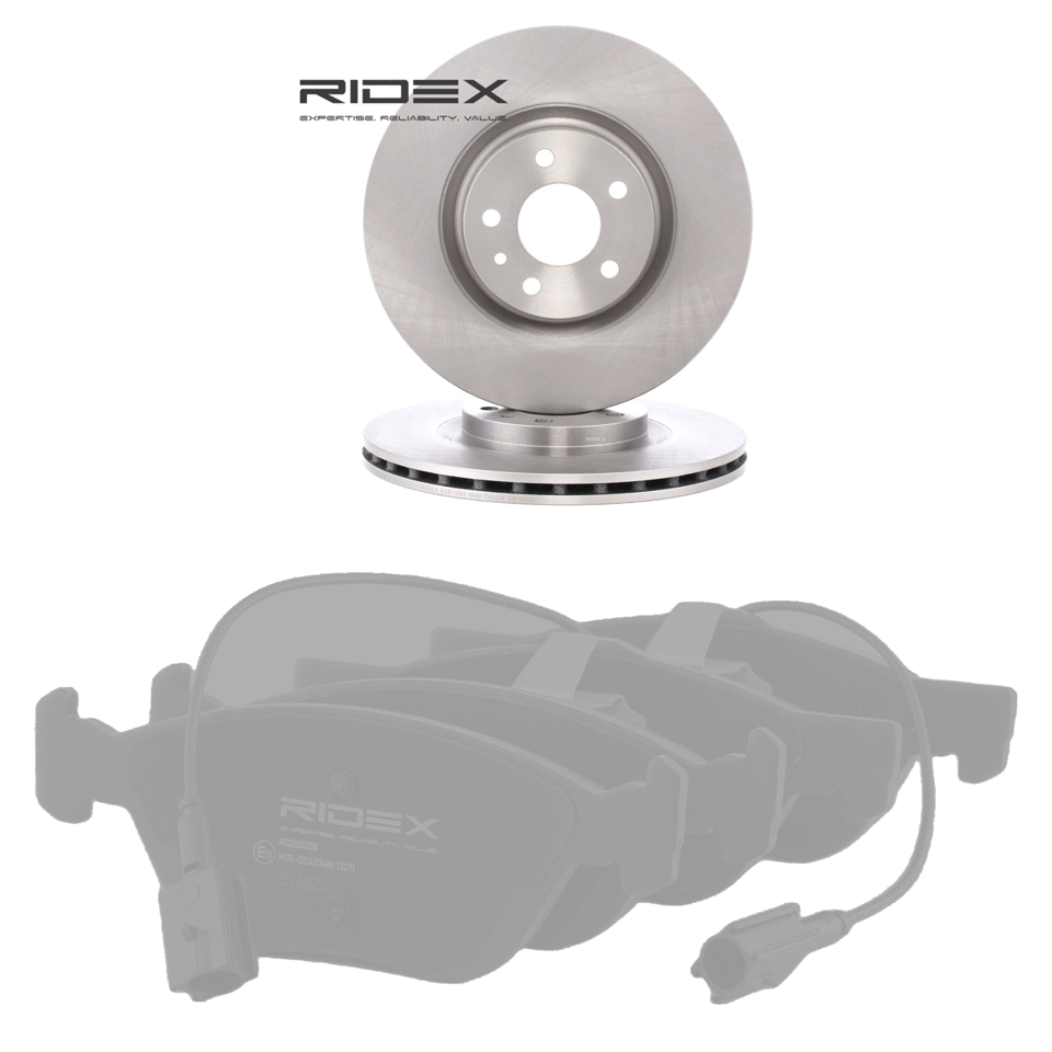 Remmenset, remschijf