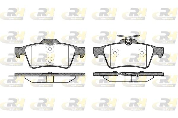 Bremsbelagsatz, Scheibenbremse