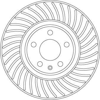 Brake Disc DF6950S