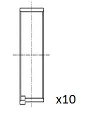 BB2075-STD FAI AutoParts hajtókar csapágy