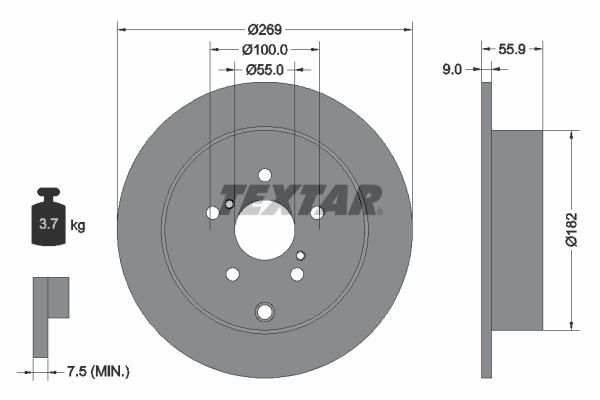 Brake Disc 92170403