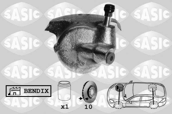 SCA6223 SASIC féknyereg