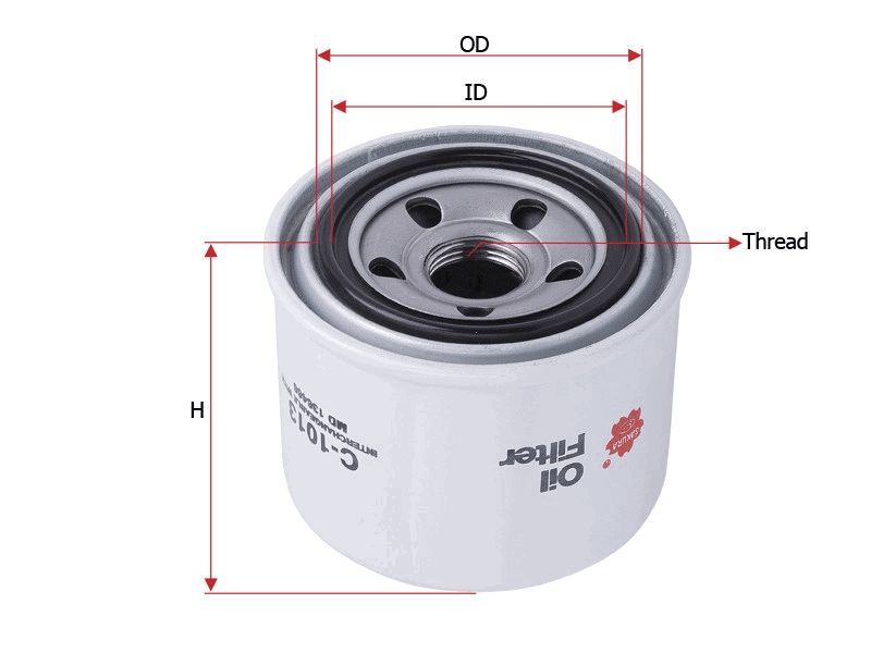 OIL FILTER FITS B7243 OM084 - TecDoc Only