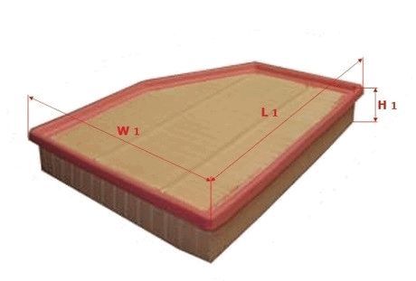 AIR FILTER FITS A1614 WA5115 - TecDoc Only