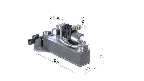 Kondensator, Klimaanlage