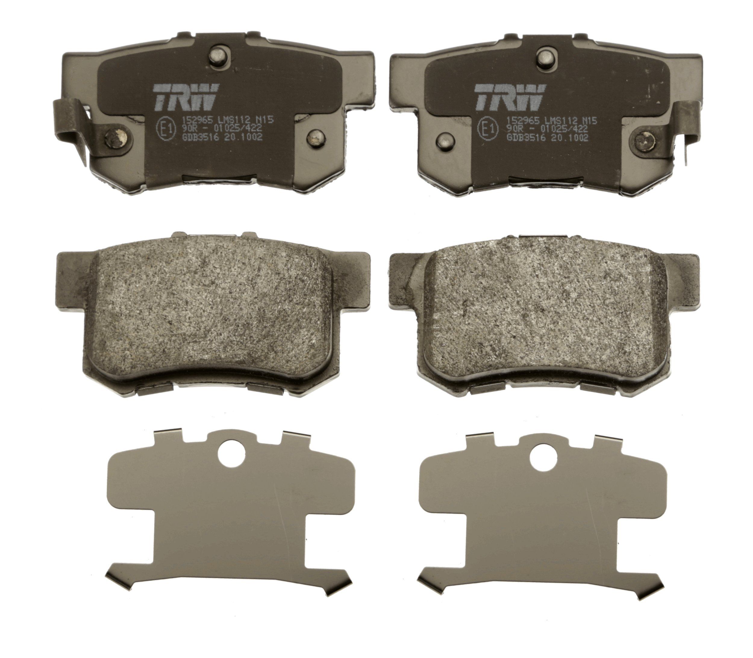 TRW DISC BRAKE PADS - TecDoc 2