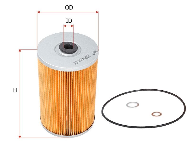 FUEL FILTER FITS R2489P - TecDoc Only