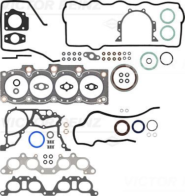Juego completo de empaques, motor