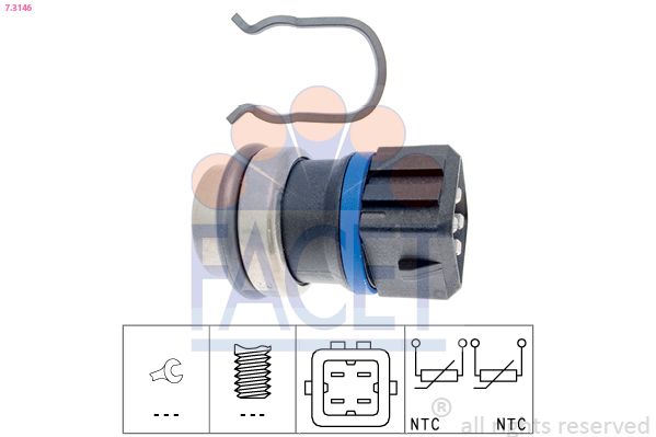 Sensor, Kühlmitteltemperatur