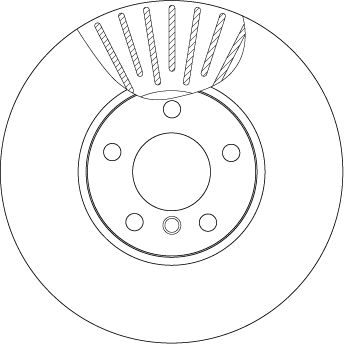 TRW BRAKE DISC - TecDoc 2