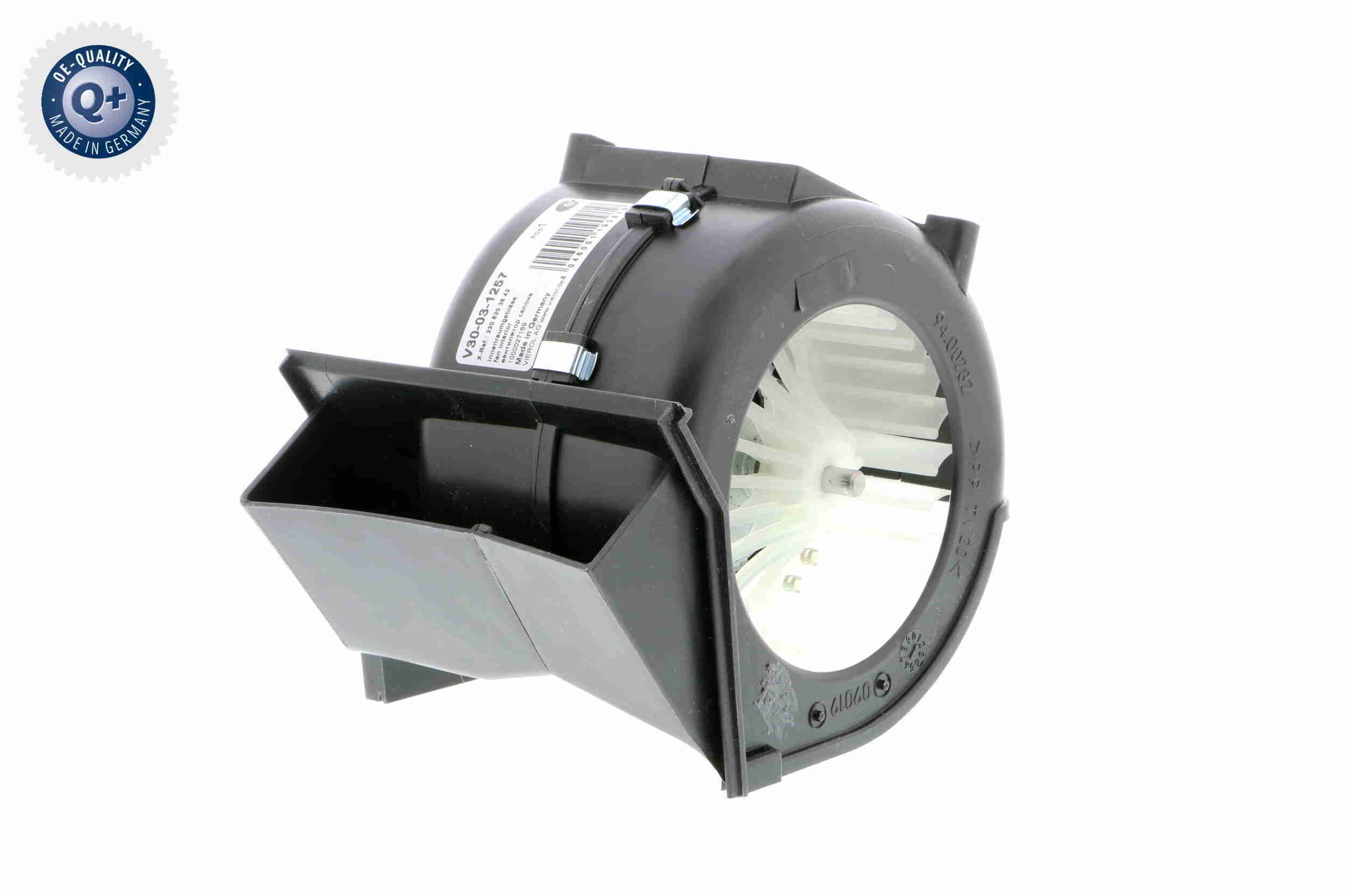 V30-03-1257 VEMO Original VEMO Quality Szívó ventilátor, beltérlevegő