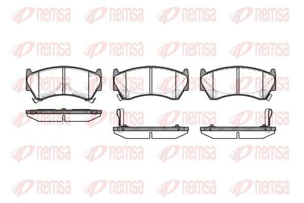 Premium Front Brake Pad Set Premium Front Brake Pad Set