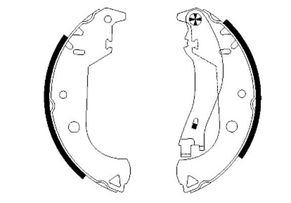 Brake Shoe Set 91059900