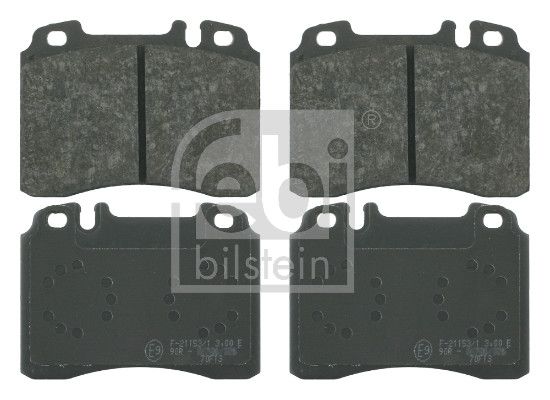 FEBI BILSTEIN 16095 - Bremsbelagsatz, Scheibenbremse