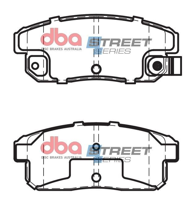 DBA SS STREET SERIES BRAKE PADS [ Mazda RX & Suzuki Ignis 2003-2014 R ] - TecDoc Only