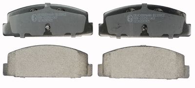 Brake Pad Set, disc brake B110912