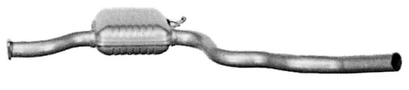 Mittelschalldämpfer