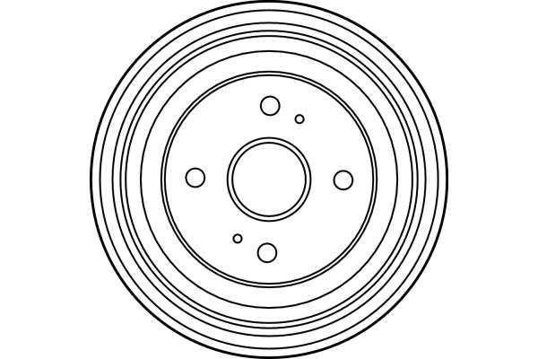 TRW BRAKE DRUM - TecDoc 2