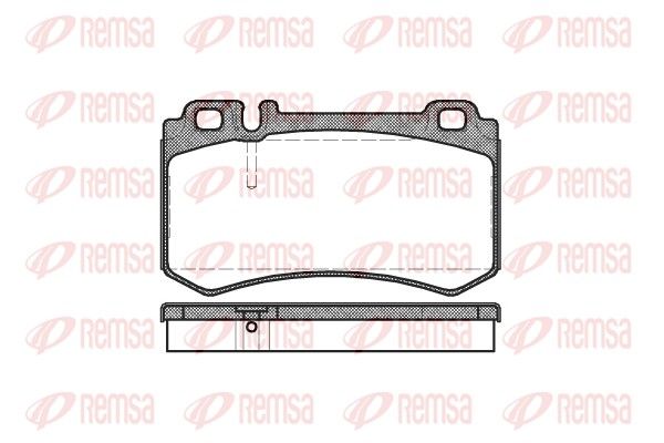 Premium Rear Brake Pad Set Premium Rear Brake Pad Set
