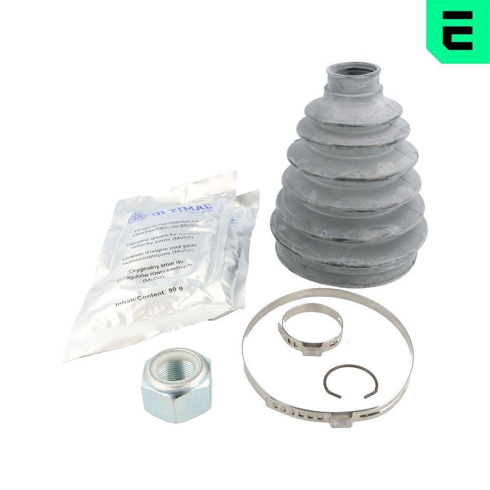 Faltenbalgsatz, Antriebswelle