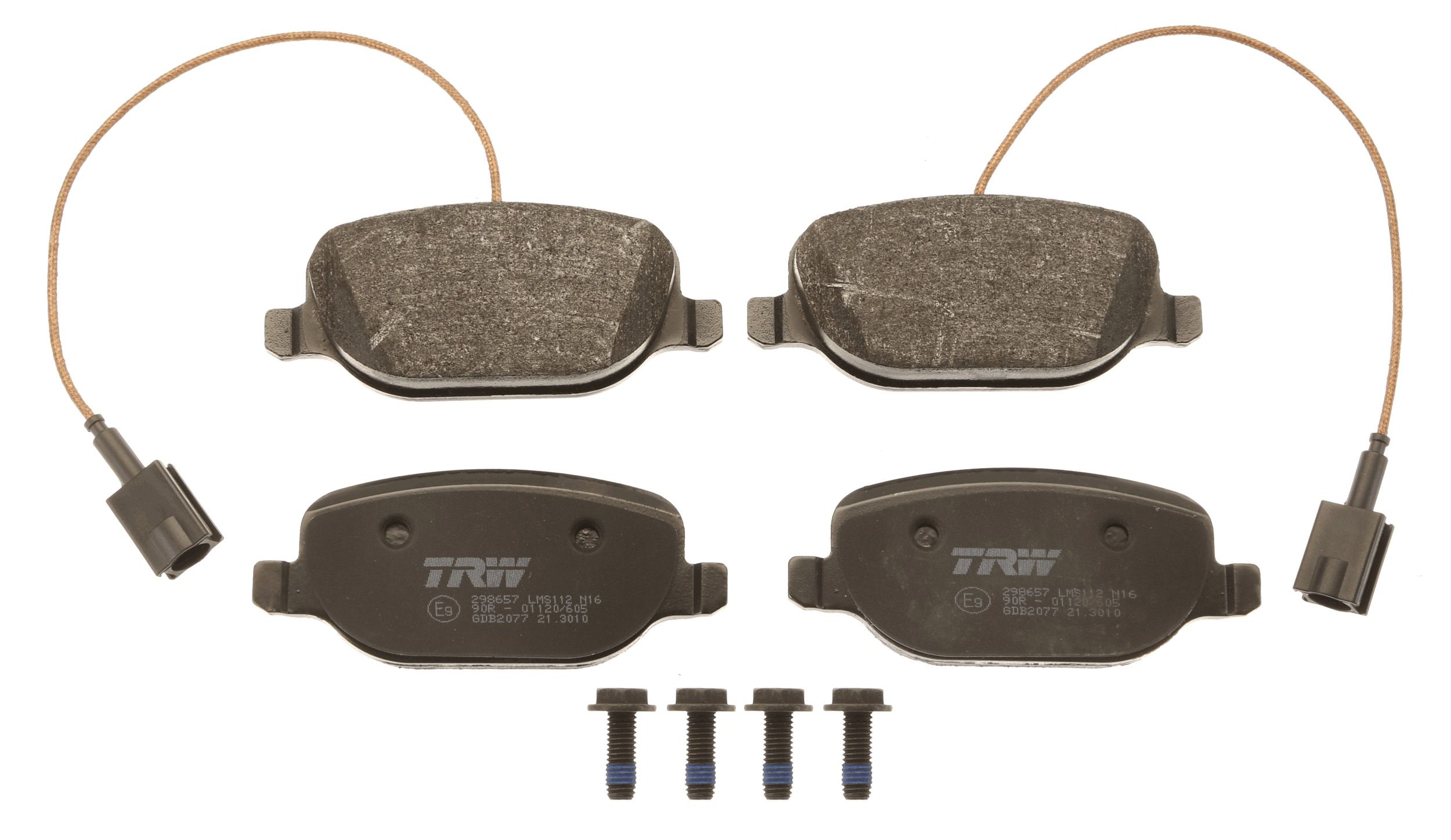 TRW DISC BRAKE PADS - TecDoc 2