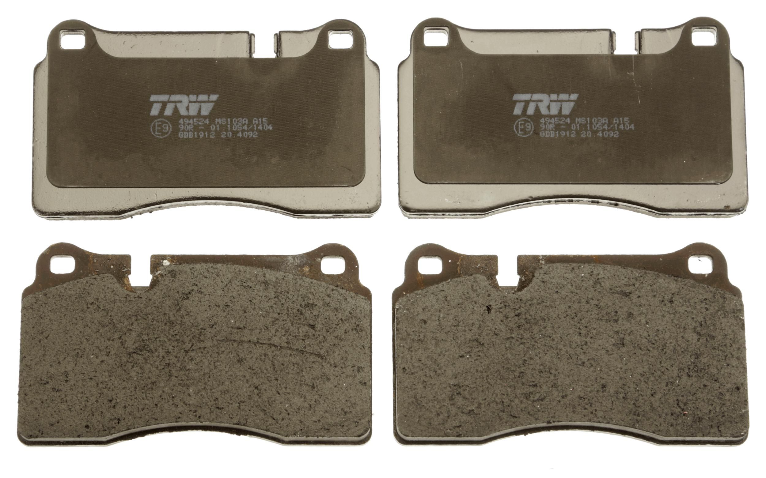 TRW DISC BRAKE PADS - TecDoc 2
