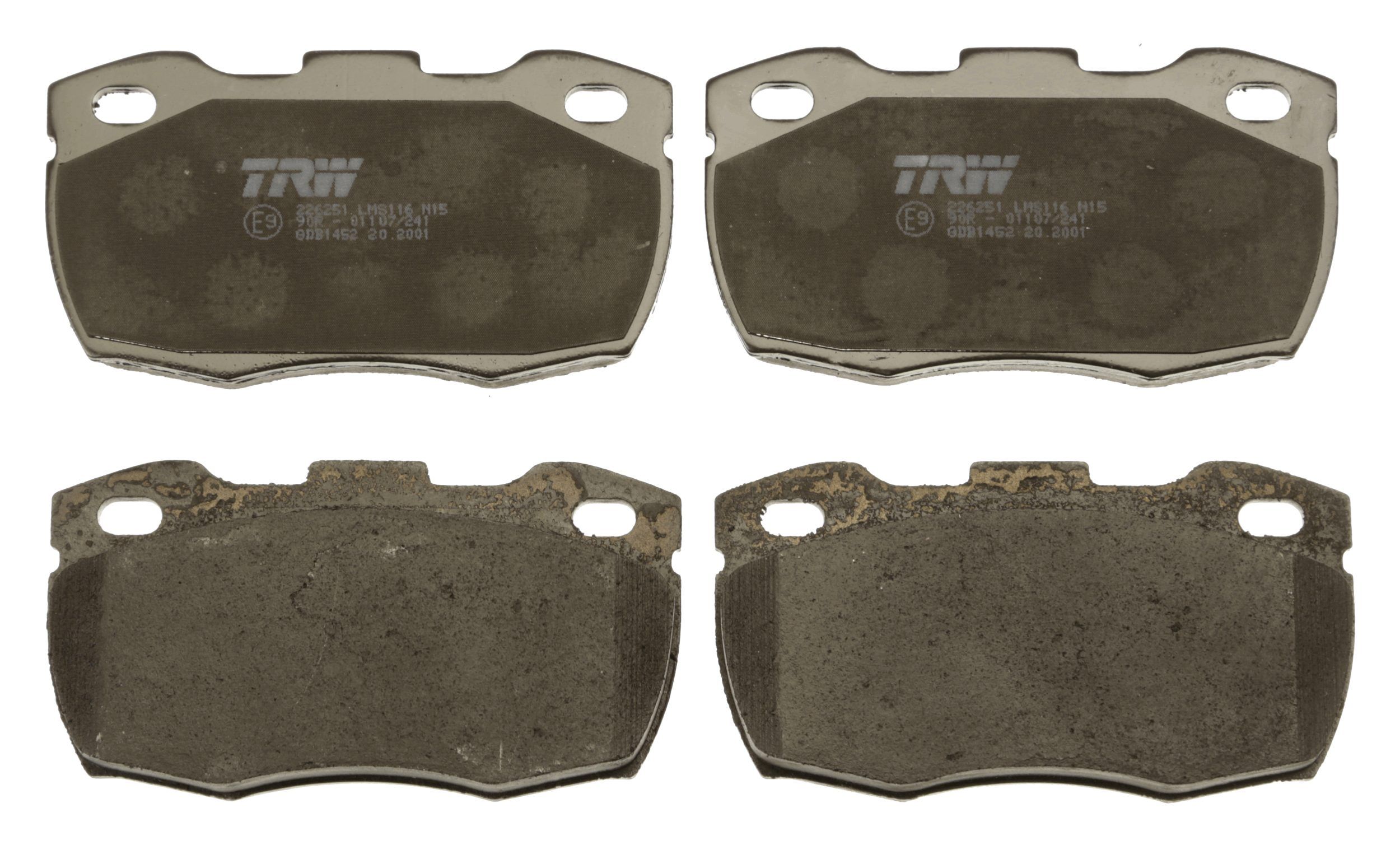 TRW DISC BRAKE PADS - TecDoc 2