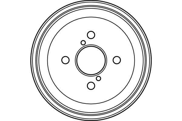 TRW BRAKE DRUM - TecDoc 2