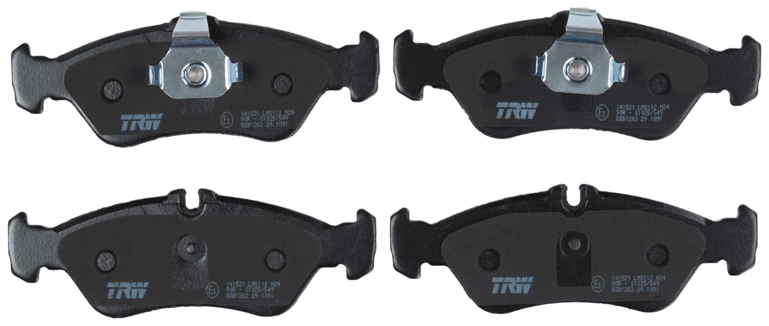 TRW DISC BRAKE PADS - TecDoc 2