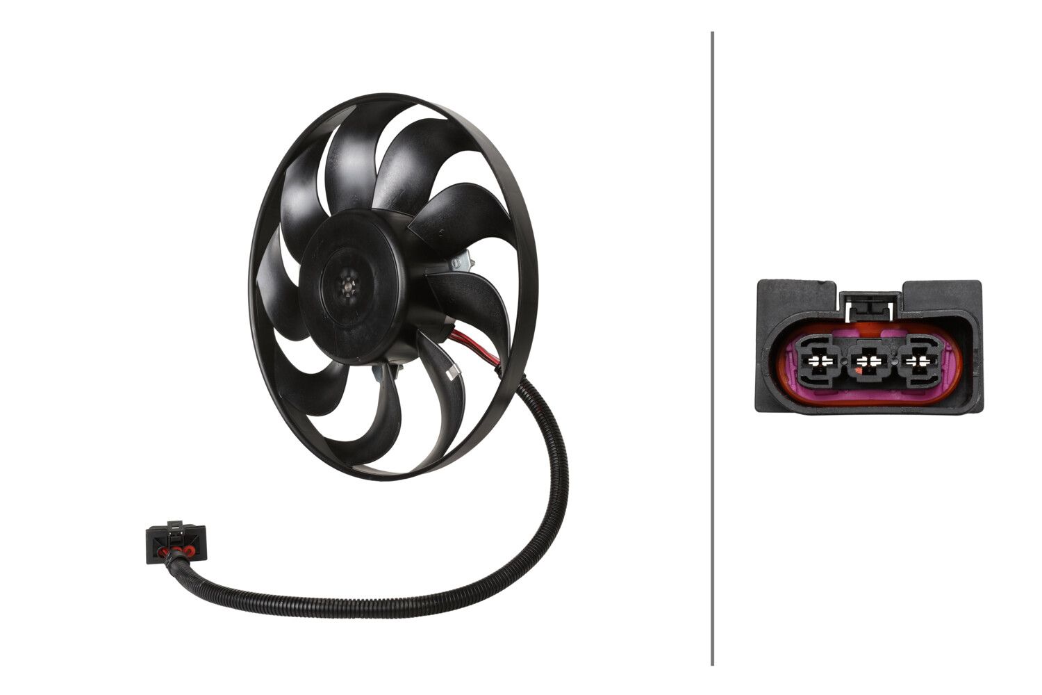 Ventilador, refrigeración del motor