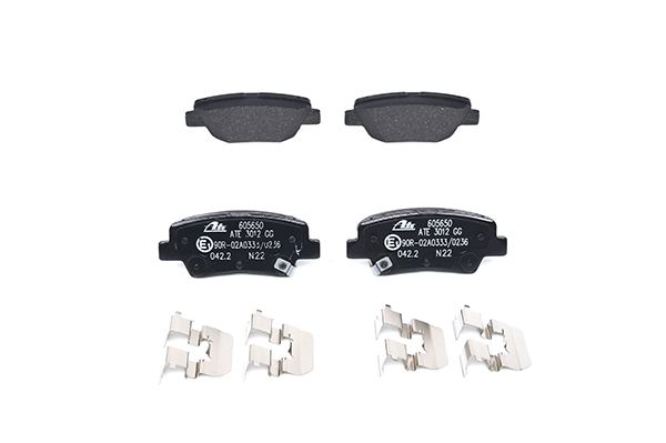 Brake Pad Set, disc brake 13.0460-5650.2