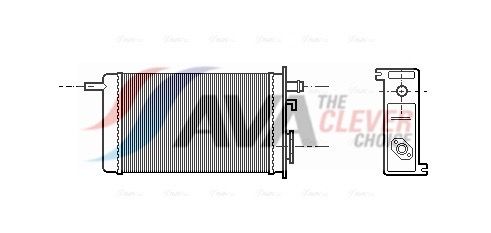 Wärmetauscher, Innenraumheizung
