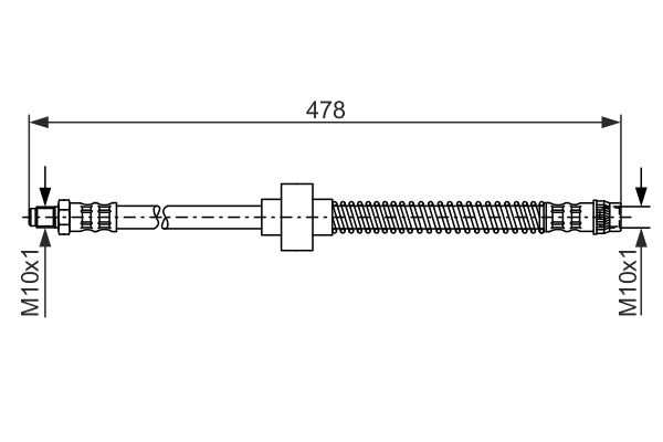 Brake Hose 1 987 476 868