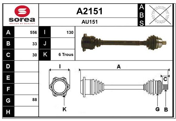 TRANS AUDI 80 1,9TDI BVM  .