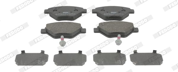 Brake Pad Set, disc brake FDB1409