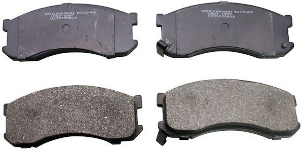 Brake Pad Set, disc brake B110406