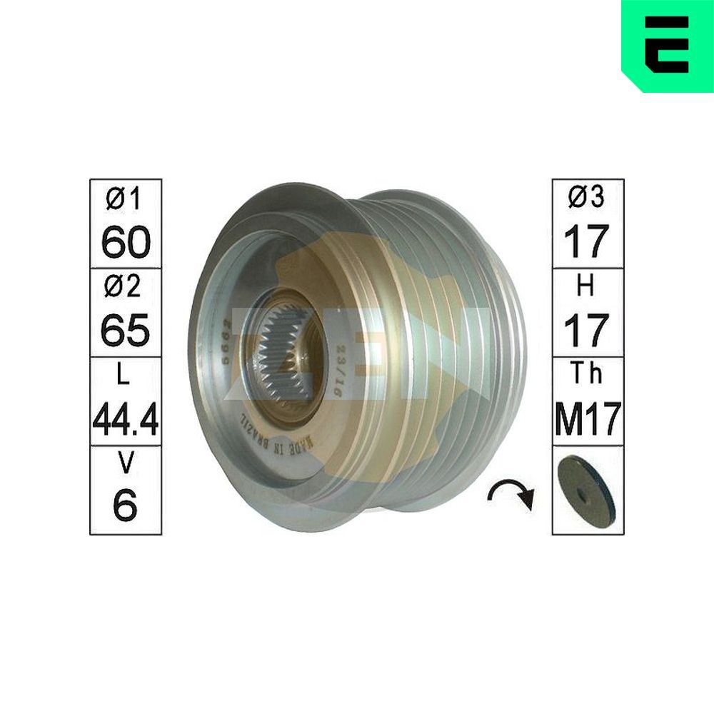 ERA ZN5662 - Generatorfreilauf