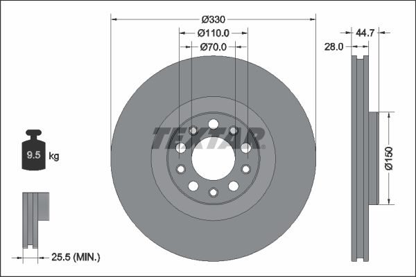 Brake Disc 92337905